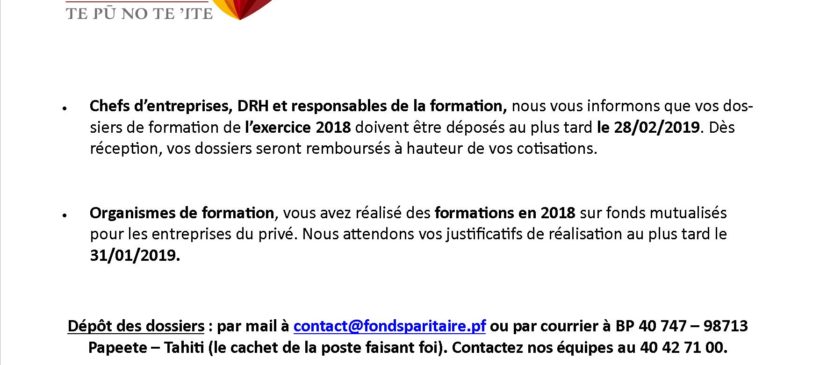 Entreprises, vous avez jusqu’au 28 février pour déposer vos dossiers